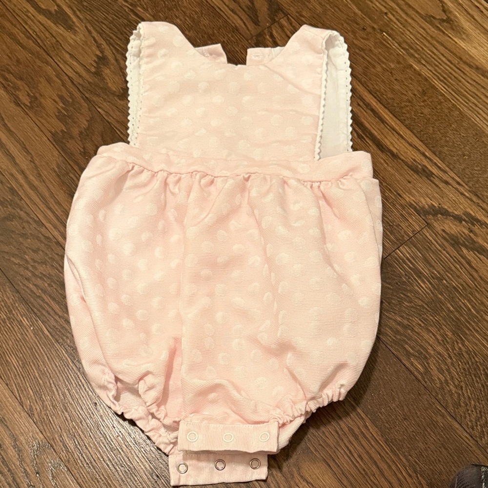 Bella Bliss pink Baby Romper
